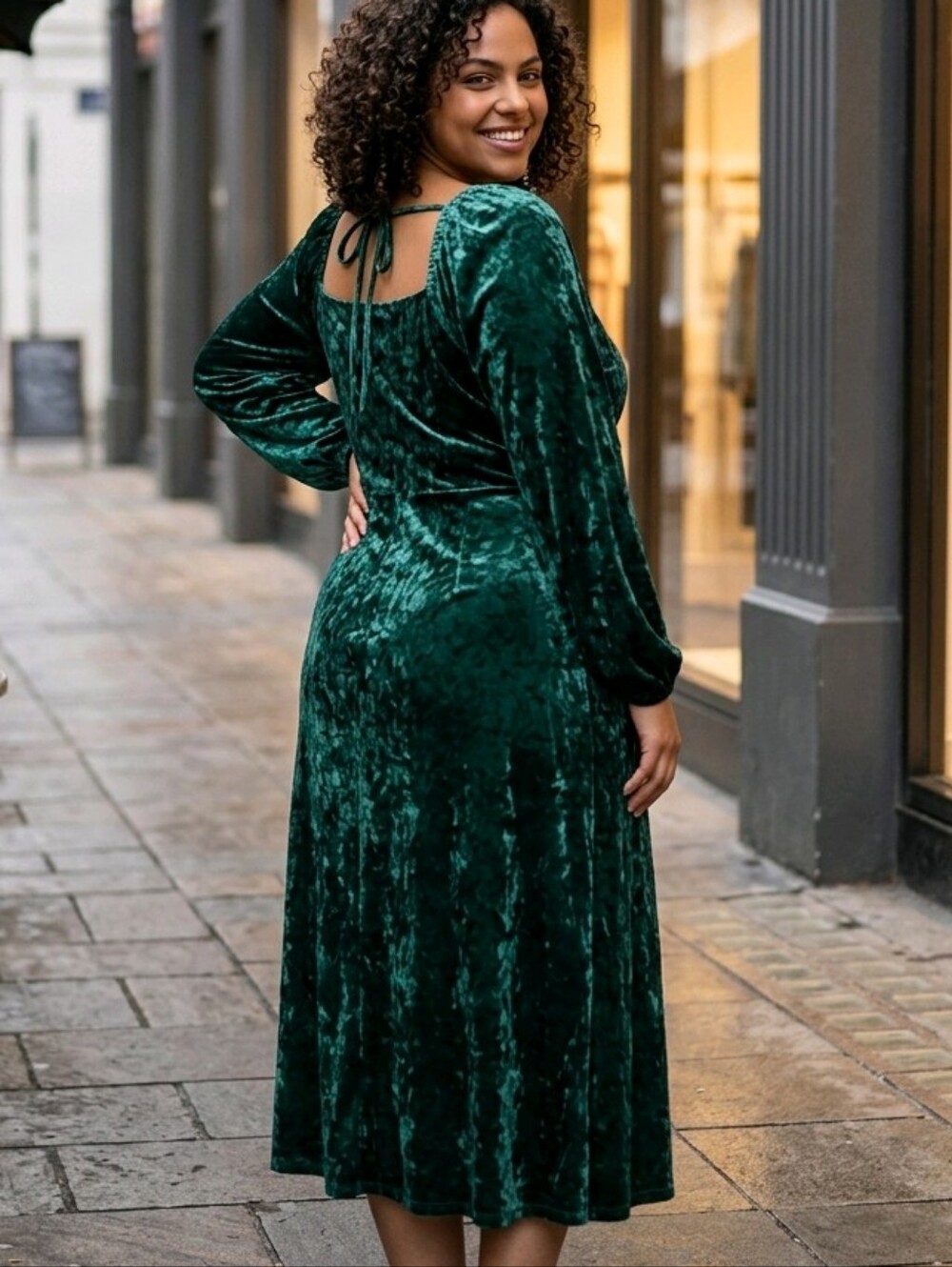 Ren Faire Dress Ava & Viv Crushed Velvet Medieval Cosplay Costume Long Sz 2X - Picture 1 of 16